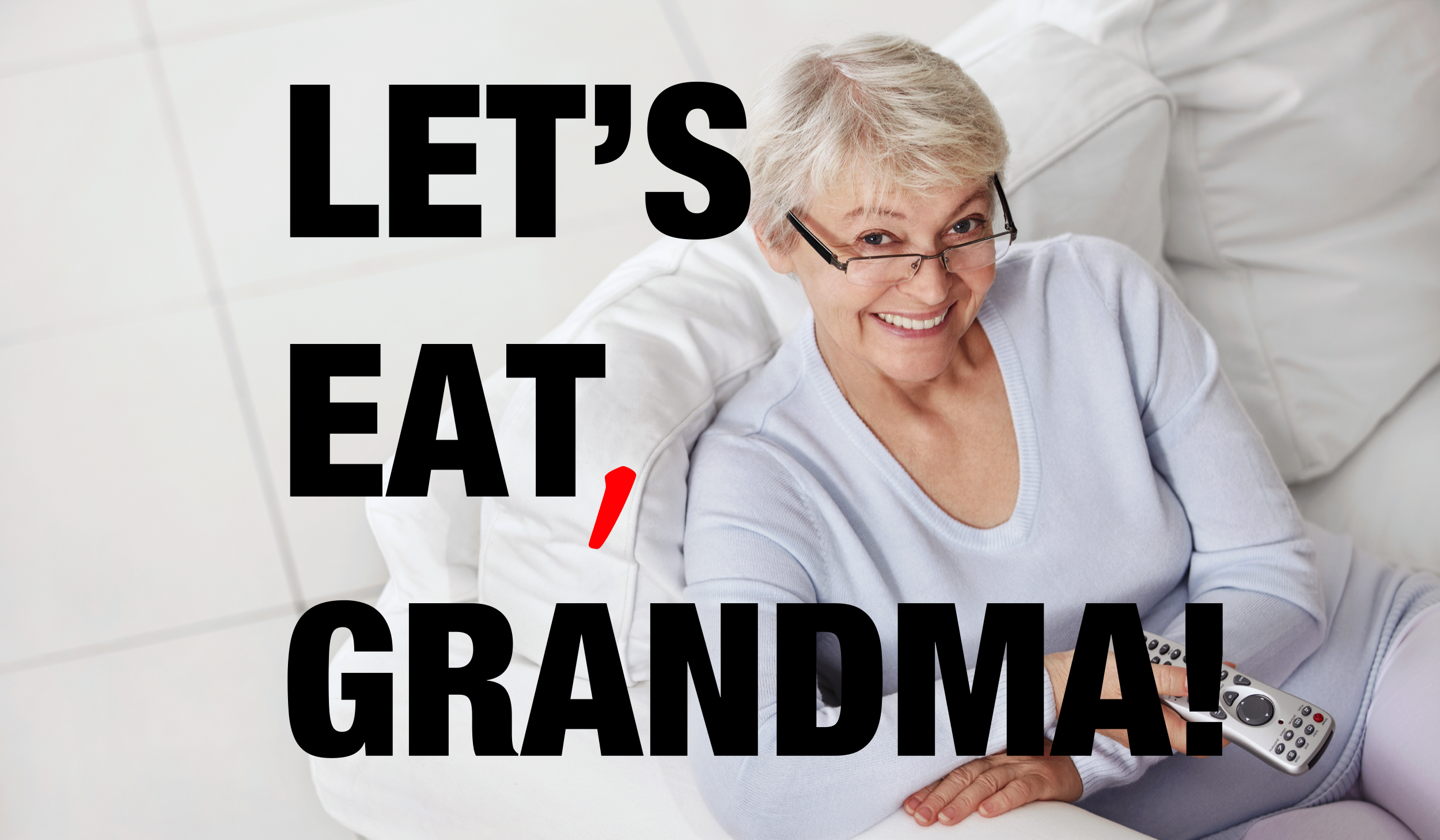 Lets eat, Grandma punctuation example