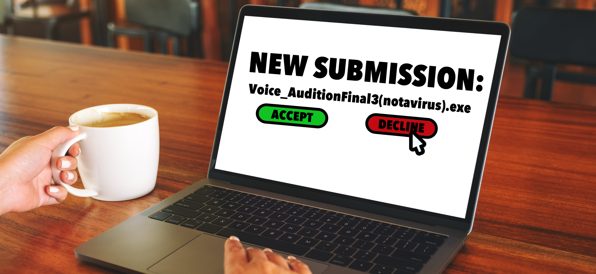 Voice audition submission