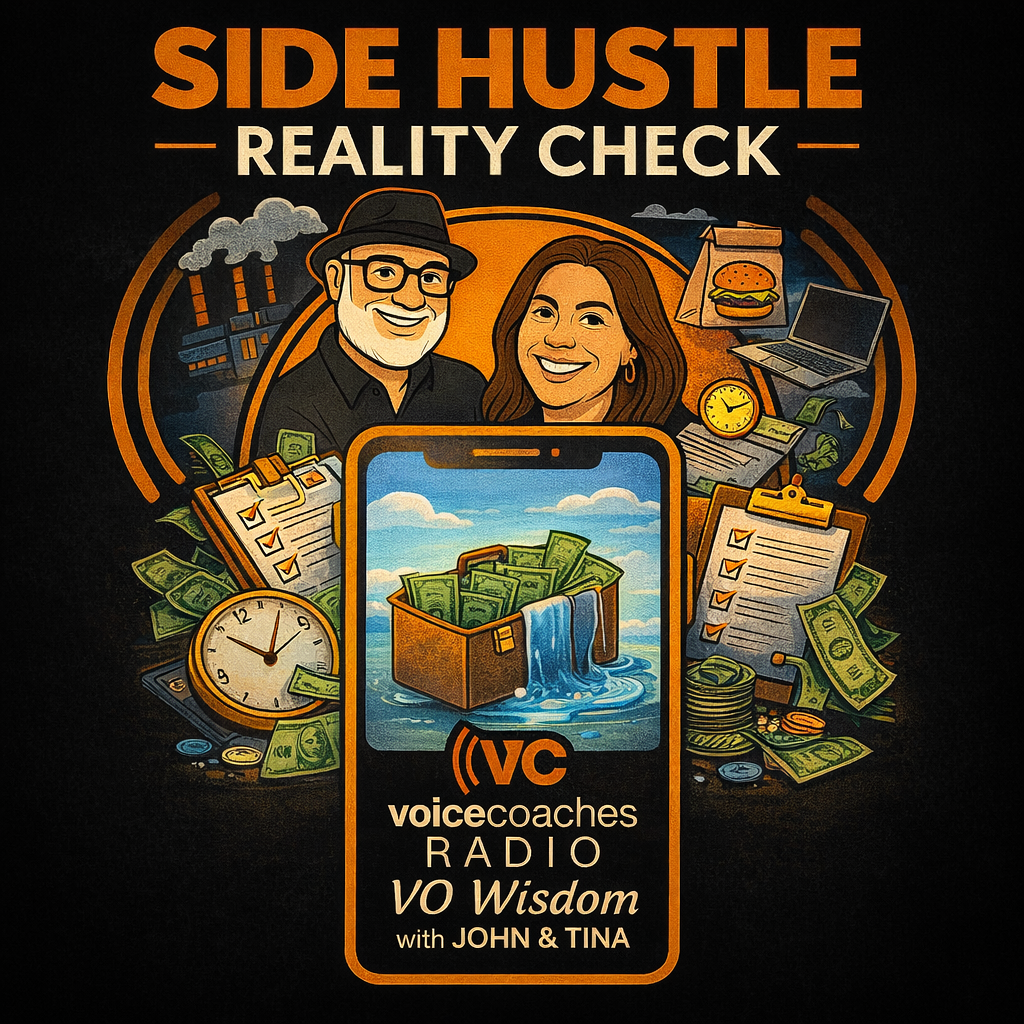 Voice Coaches Radio Episode 714 ” Side Hustle Reality Check”